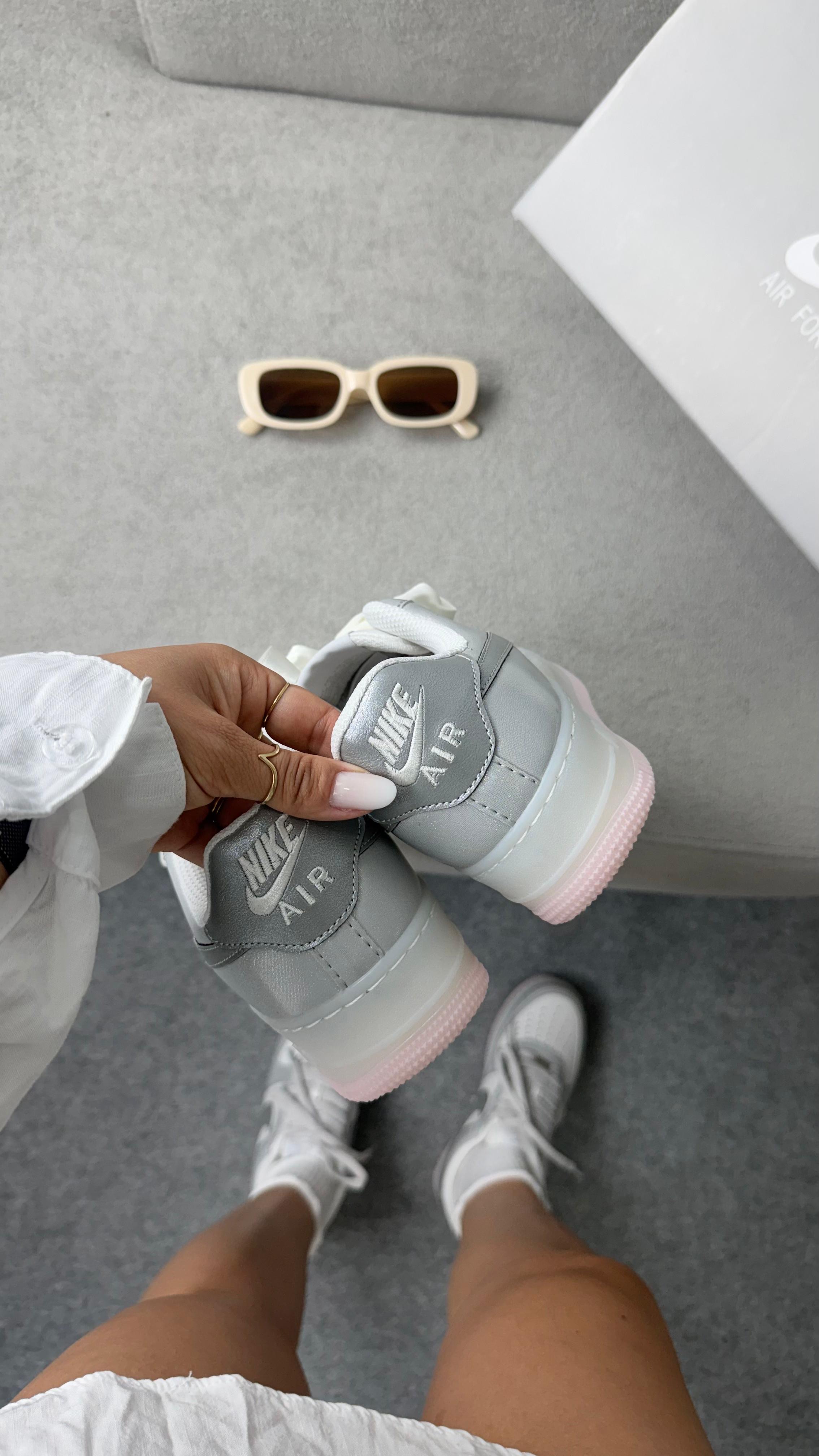 Air force prata/rosa foto 3