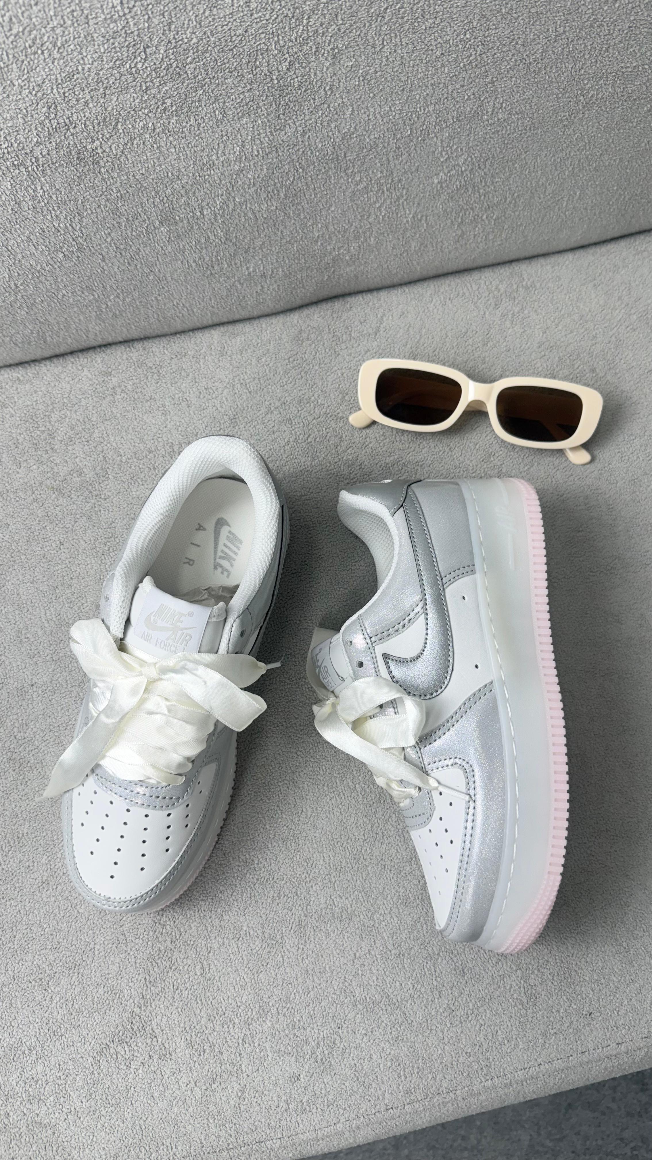 Air force prata/rosa foto 4