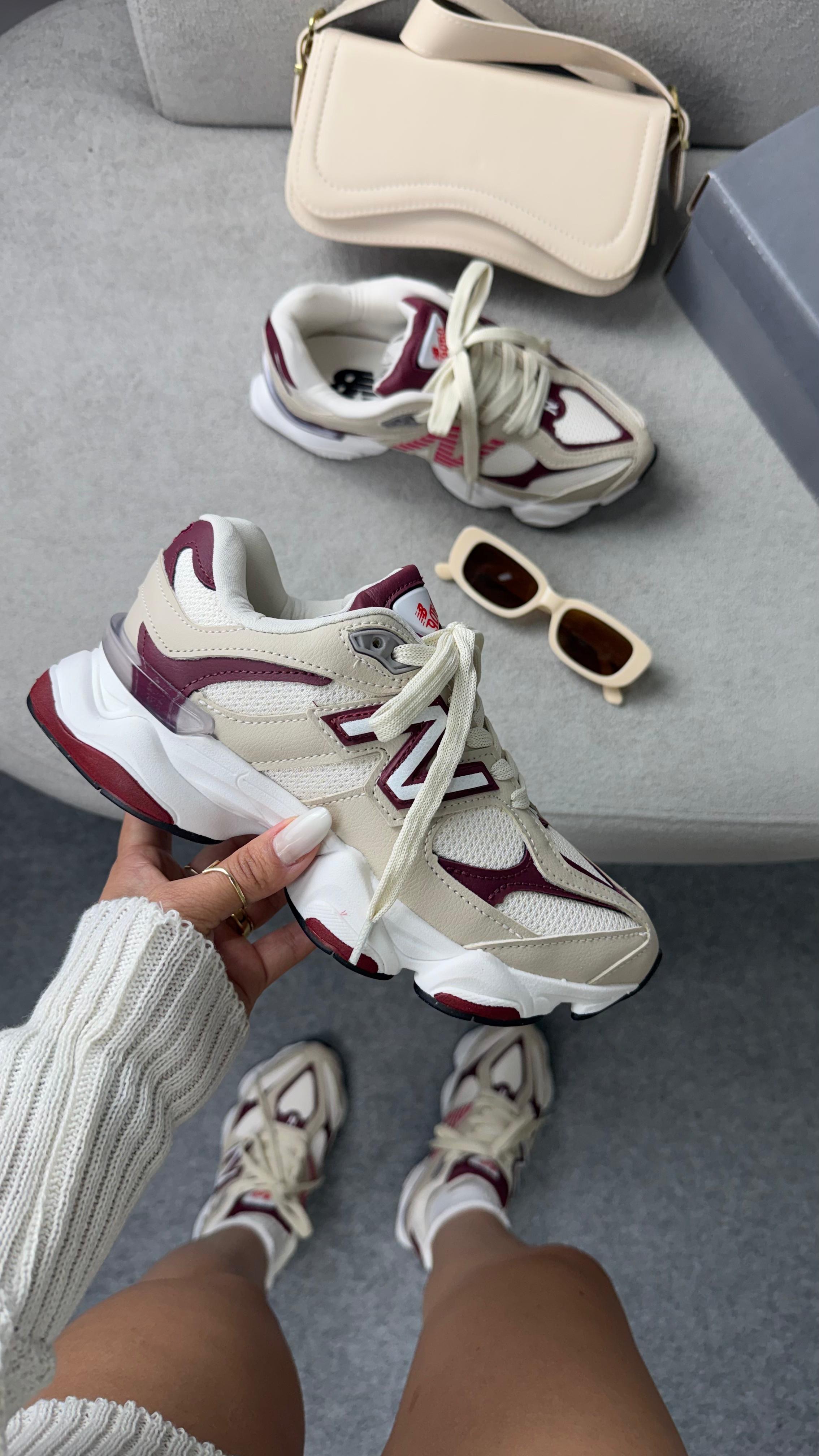 New balance 9060(off/bordo)