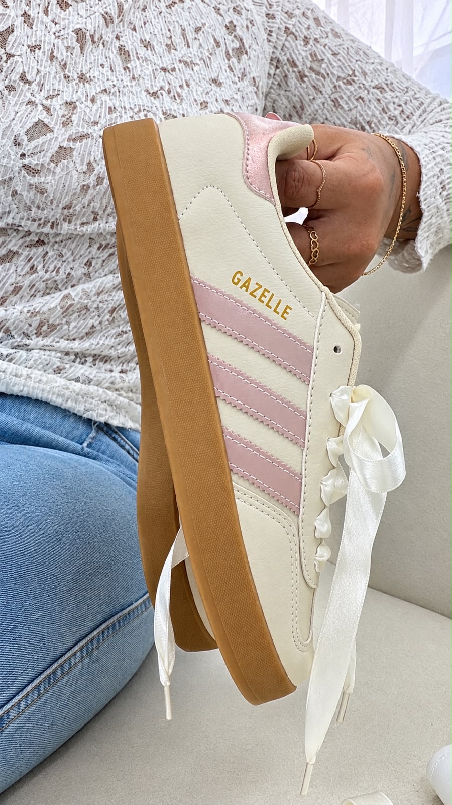 Gazelle indoor (off/rose) foto 4
