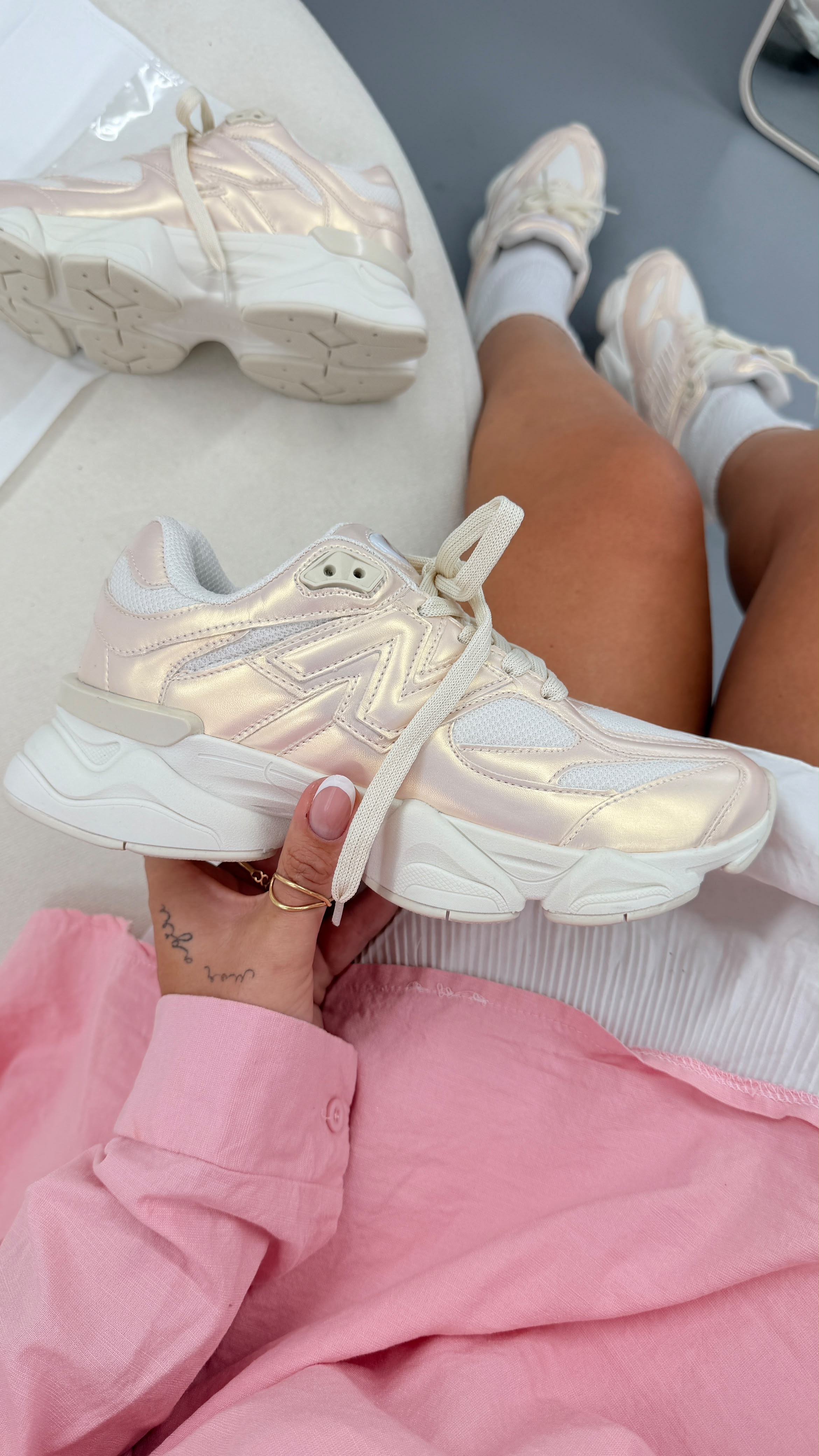 New balance 9060 (pérola)