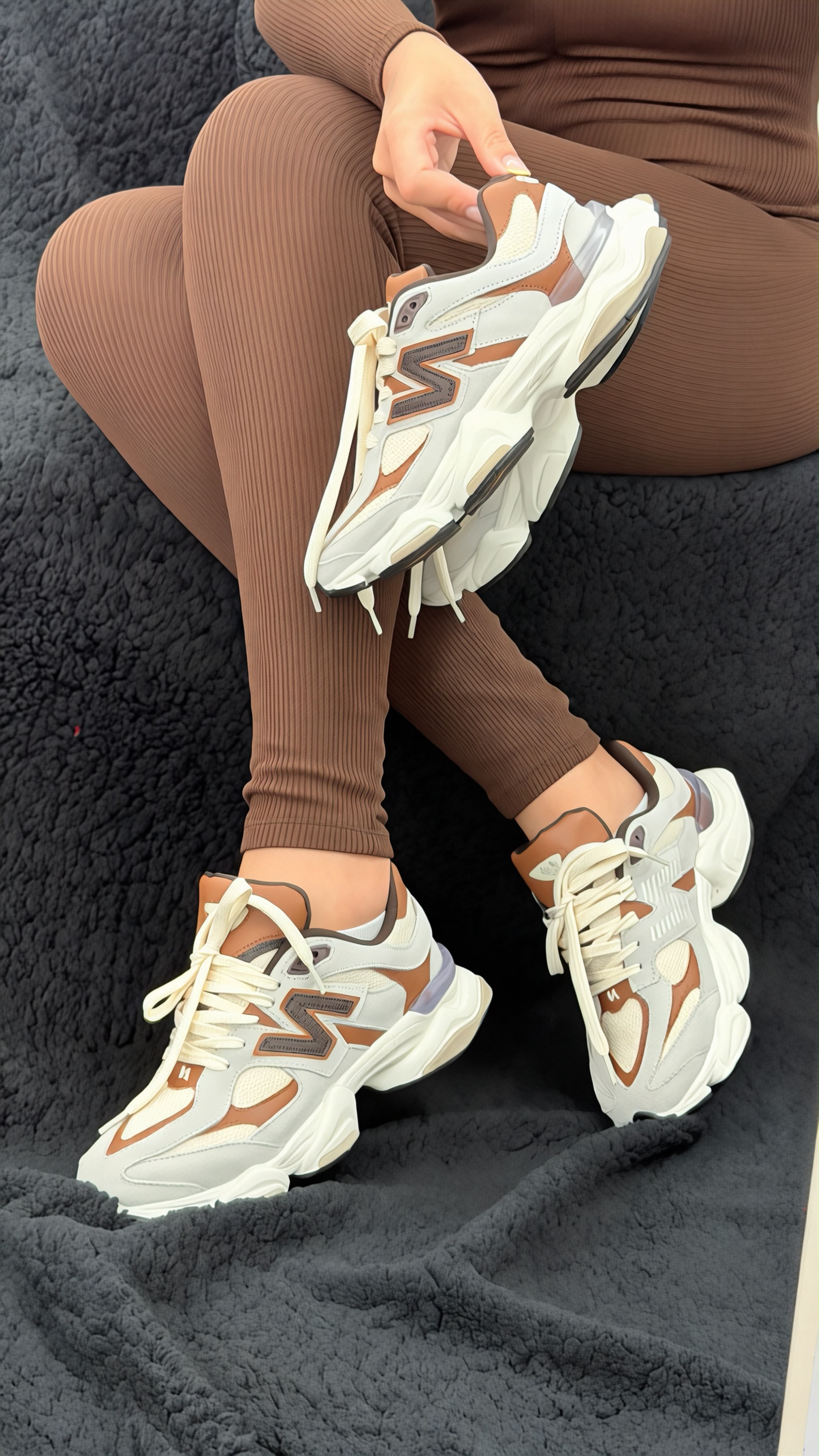 New balance 9060 (couro) foto 2