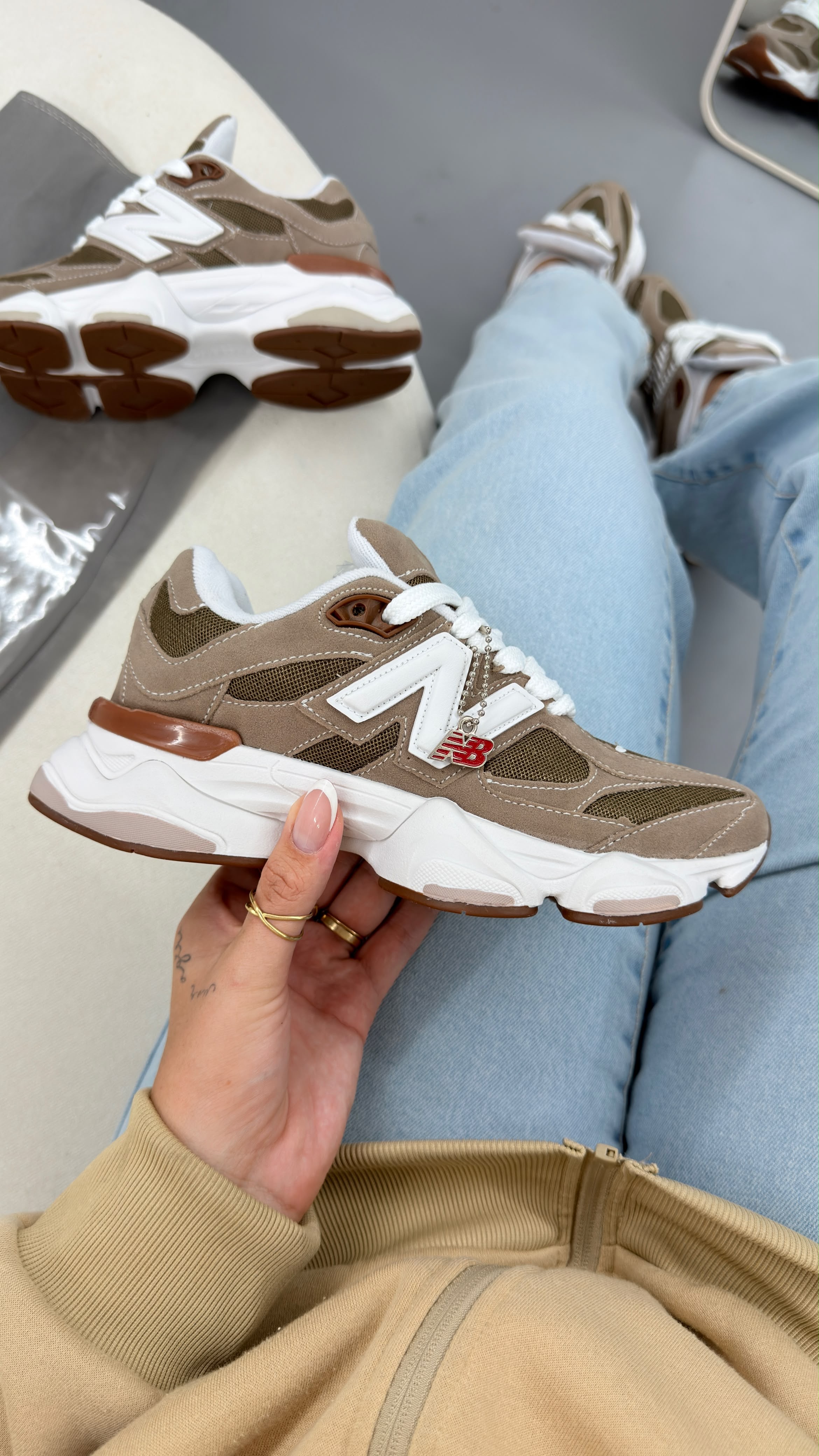 New balance 9060 (canela) foto 5