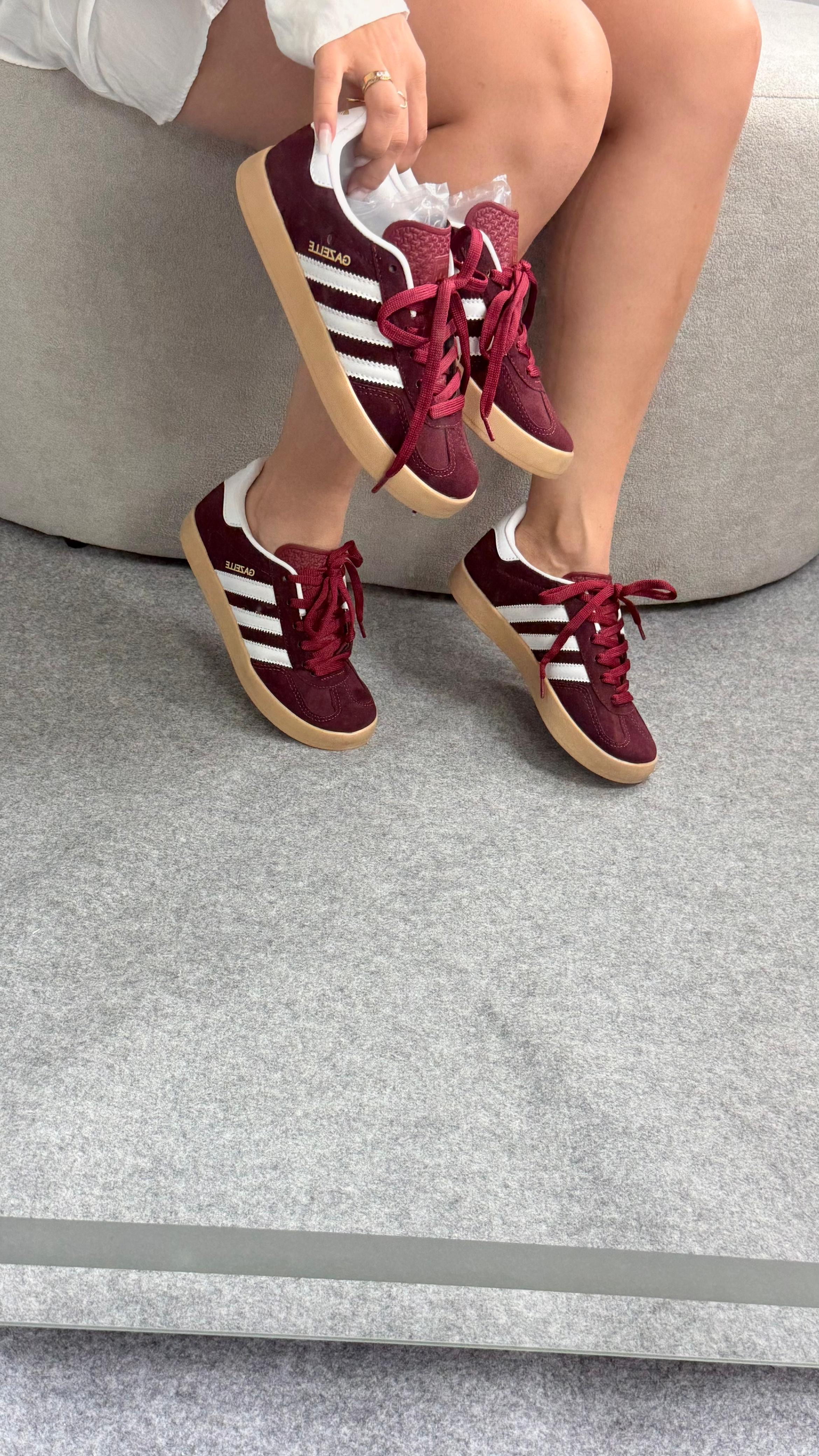 Adidas gazelle (bordo) foto 2