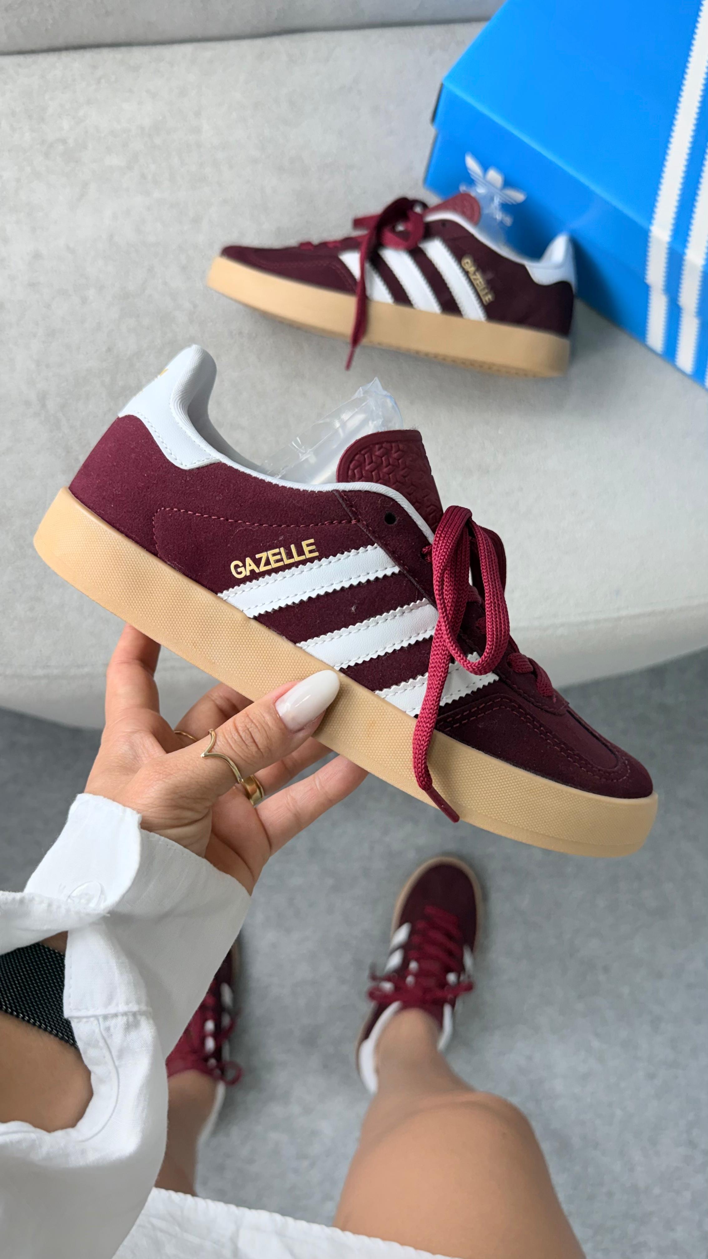 Adidas gazelle (bordo) foto 3